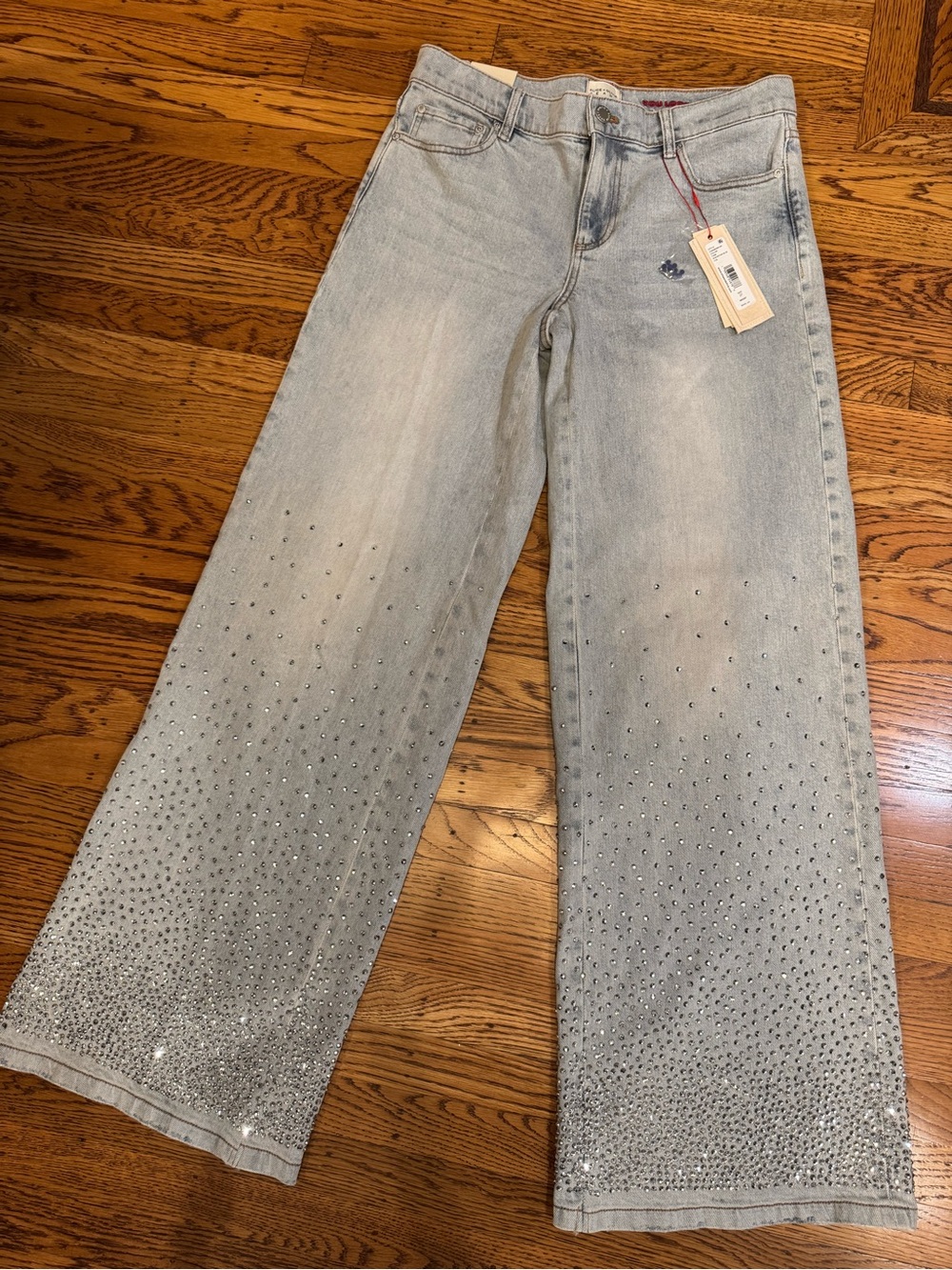 NWT ALICE + OLIVIA Wide Leg Jeans 27